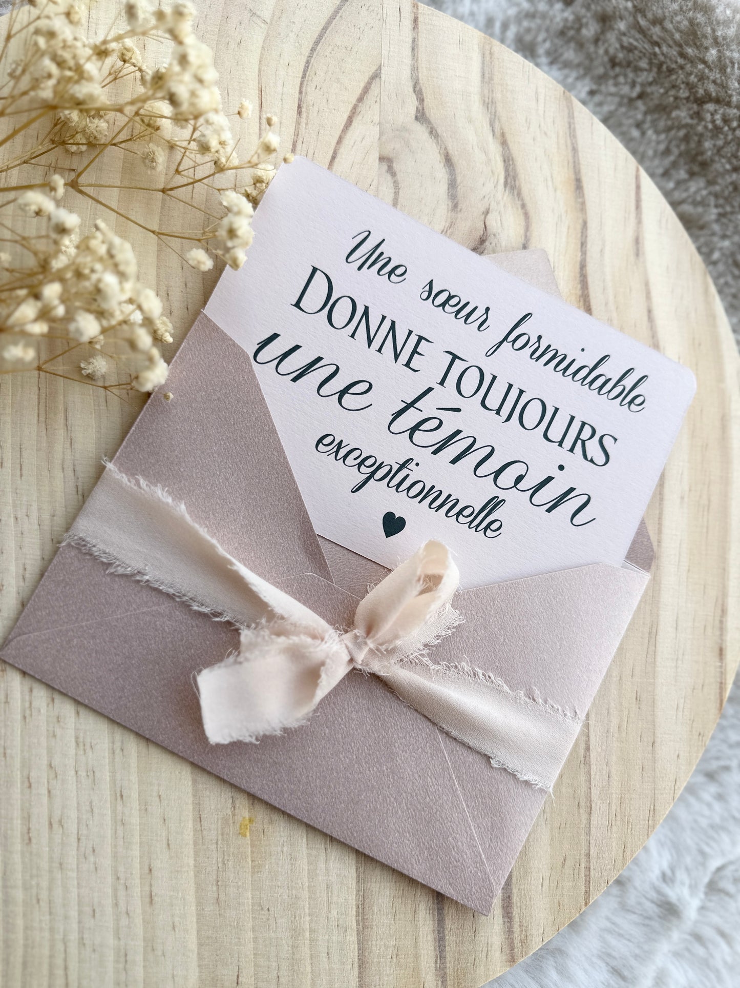 Carte demande de témoin de mariage garçon d'honneur, demoiselle d'honneur