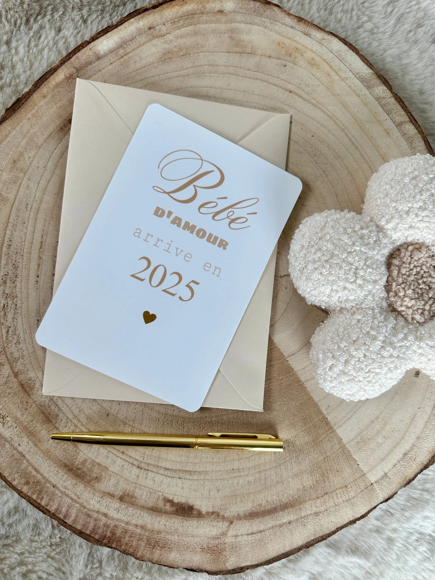 Carte annonce de grossesse, fleurs tata, tonton, ami, amie, sœur, frère, maman, papa, papi, mamie, cousin, cousine Annonce ton Bonheur