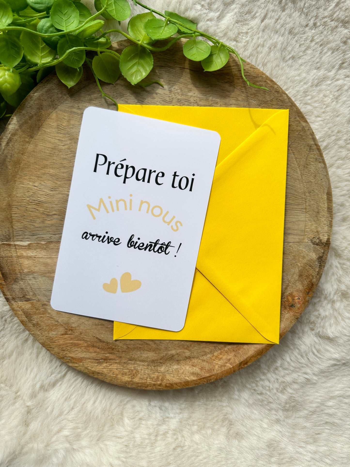 Carte annonce de grossesse, famille, colorées prépare toi