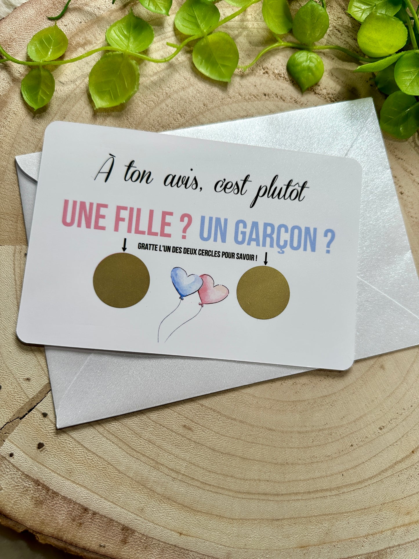 Annonce sexe carte à gratter fille ou garçon