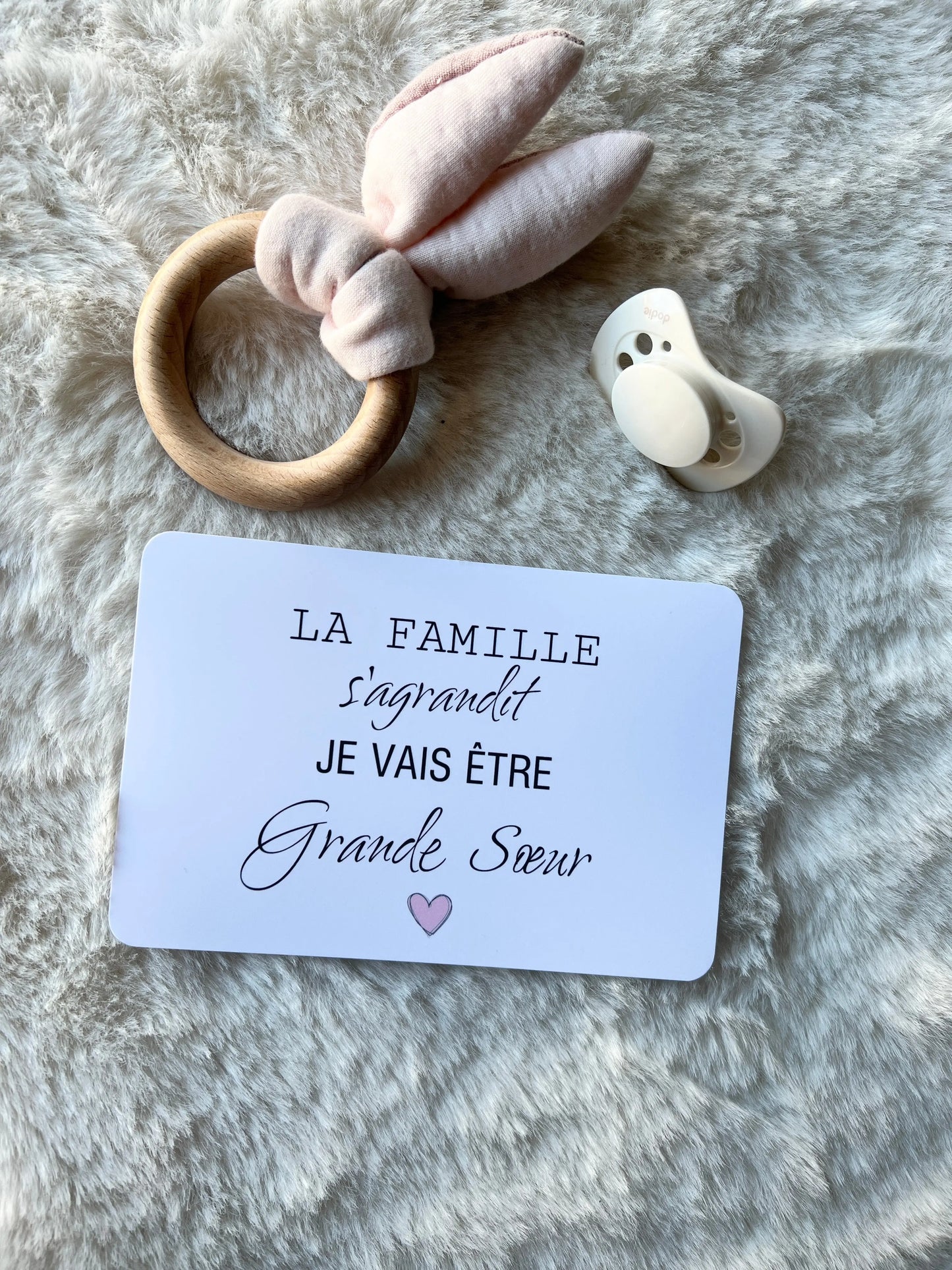 Cartes annonce de grossesse grande sœur, grand frère - Annonce ton Bonheur