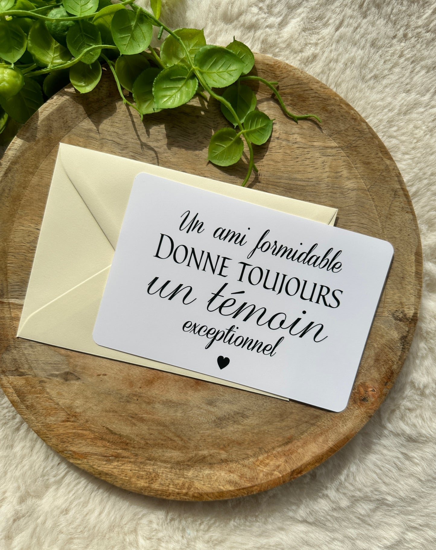 Carte demande de témoin de mariage formidable exceptionnel