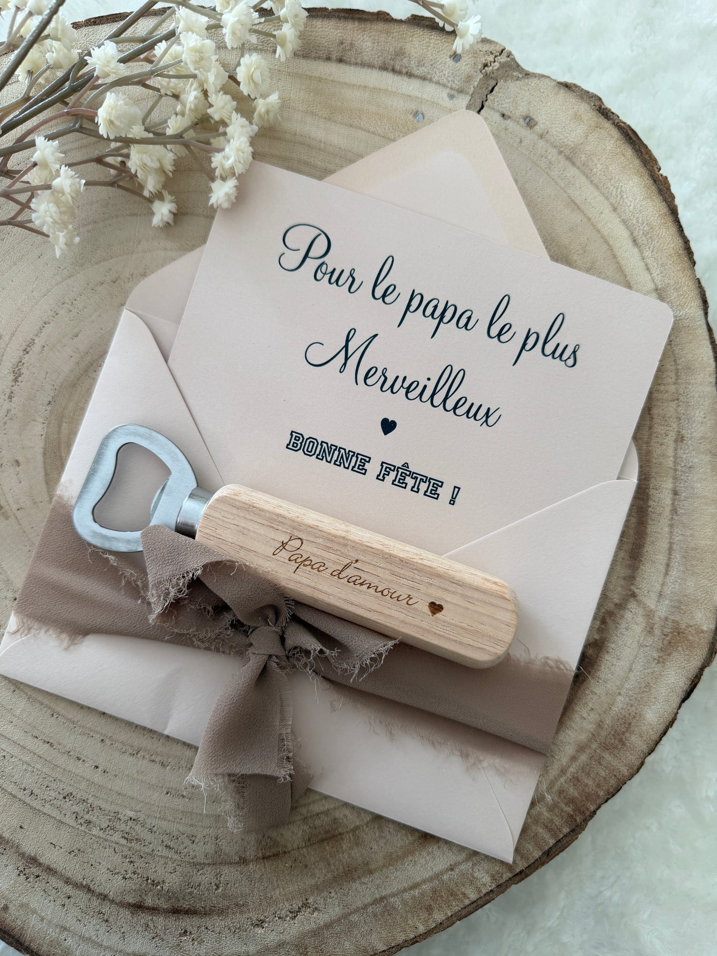 Cadeau fête des pères, papa décapsuleur