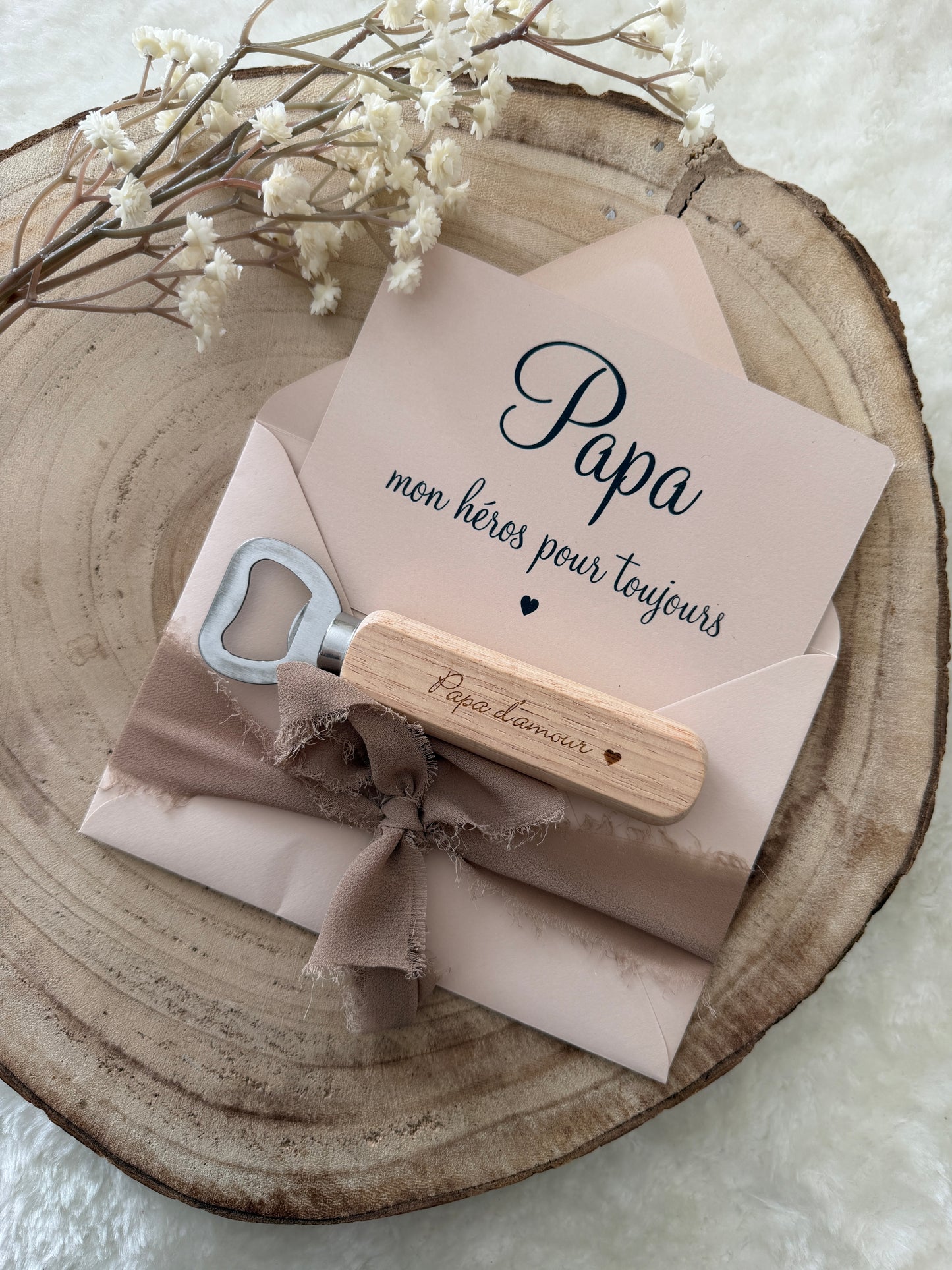 Cadeau fête des pères, papa décapsuleur