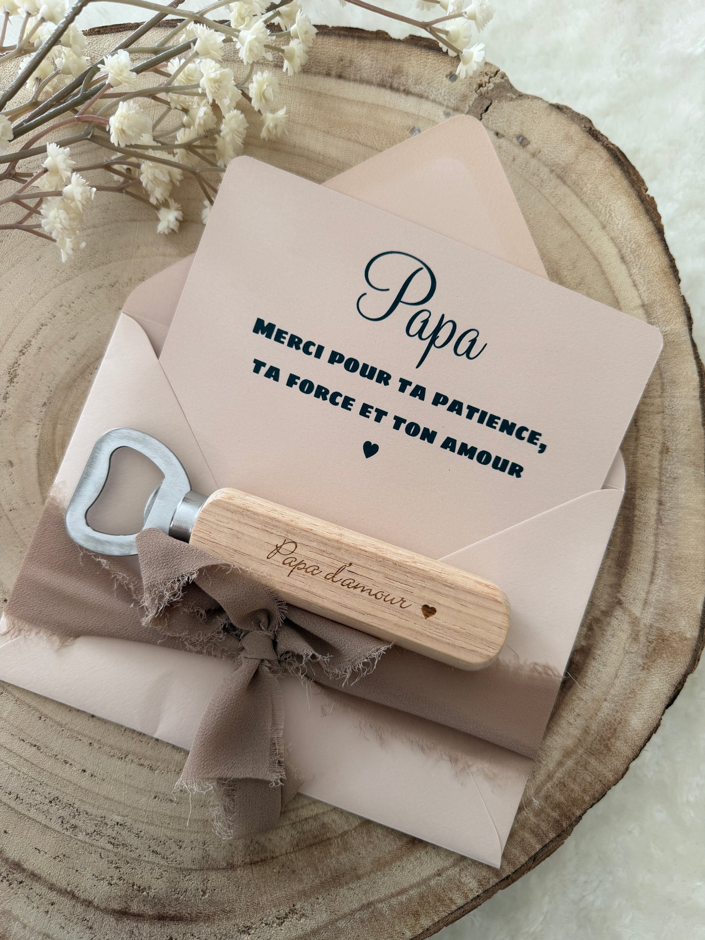Cadeau fête des pères, papa décapsuleur