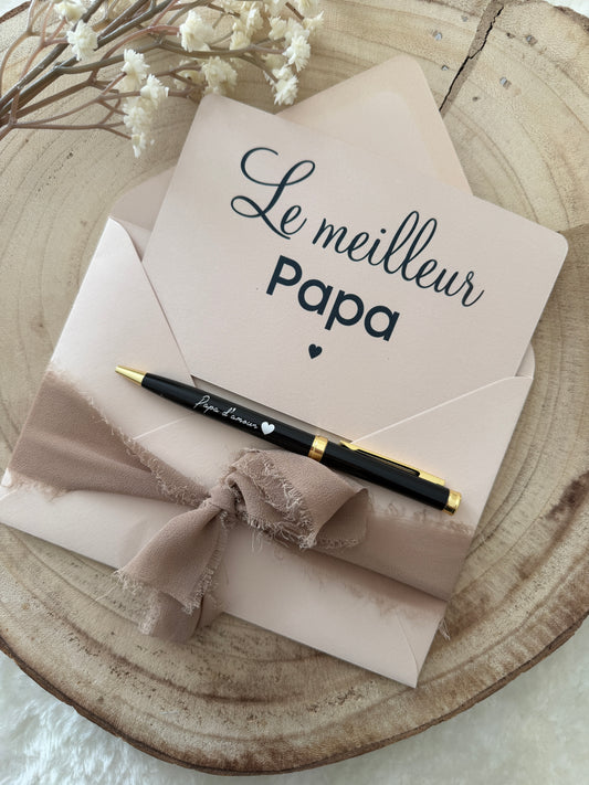 Cadeau fête des pères, papa stylo